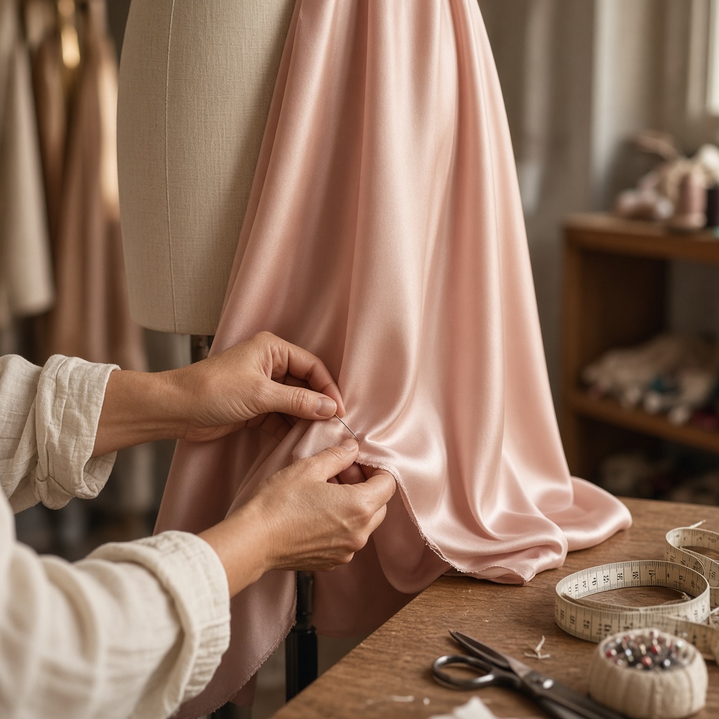 Atelierarbeit in der Boutique